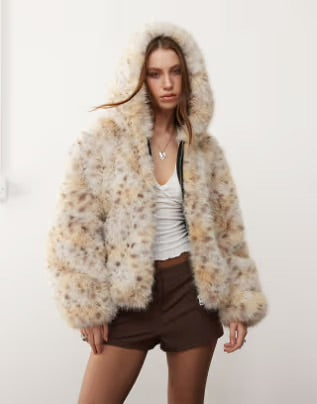 Snow Leopard Fur Coat