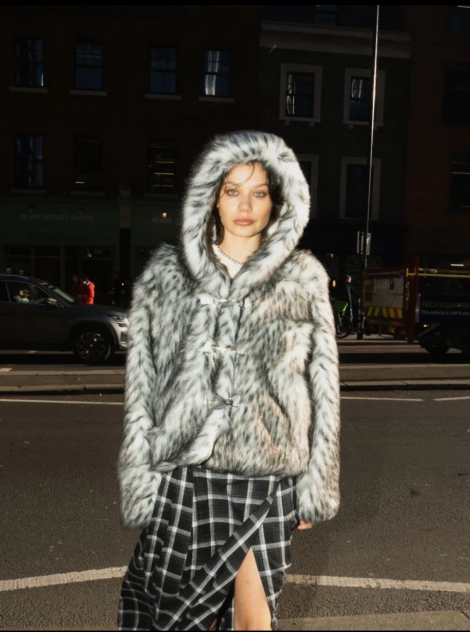 Arctic Fox Fur Coat