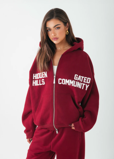 (SOLD OUT) Maroon Hidden Hills Set